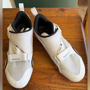 Nike SuperRep White Cycling Shoes
